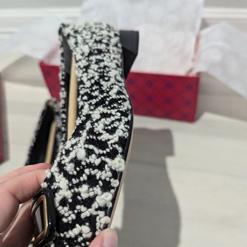 Tory Burch Georgia Pointed Toe Flat - Picture 3 of 13